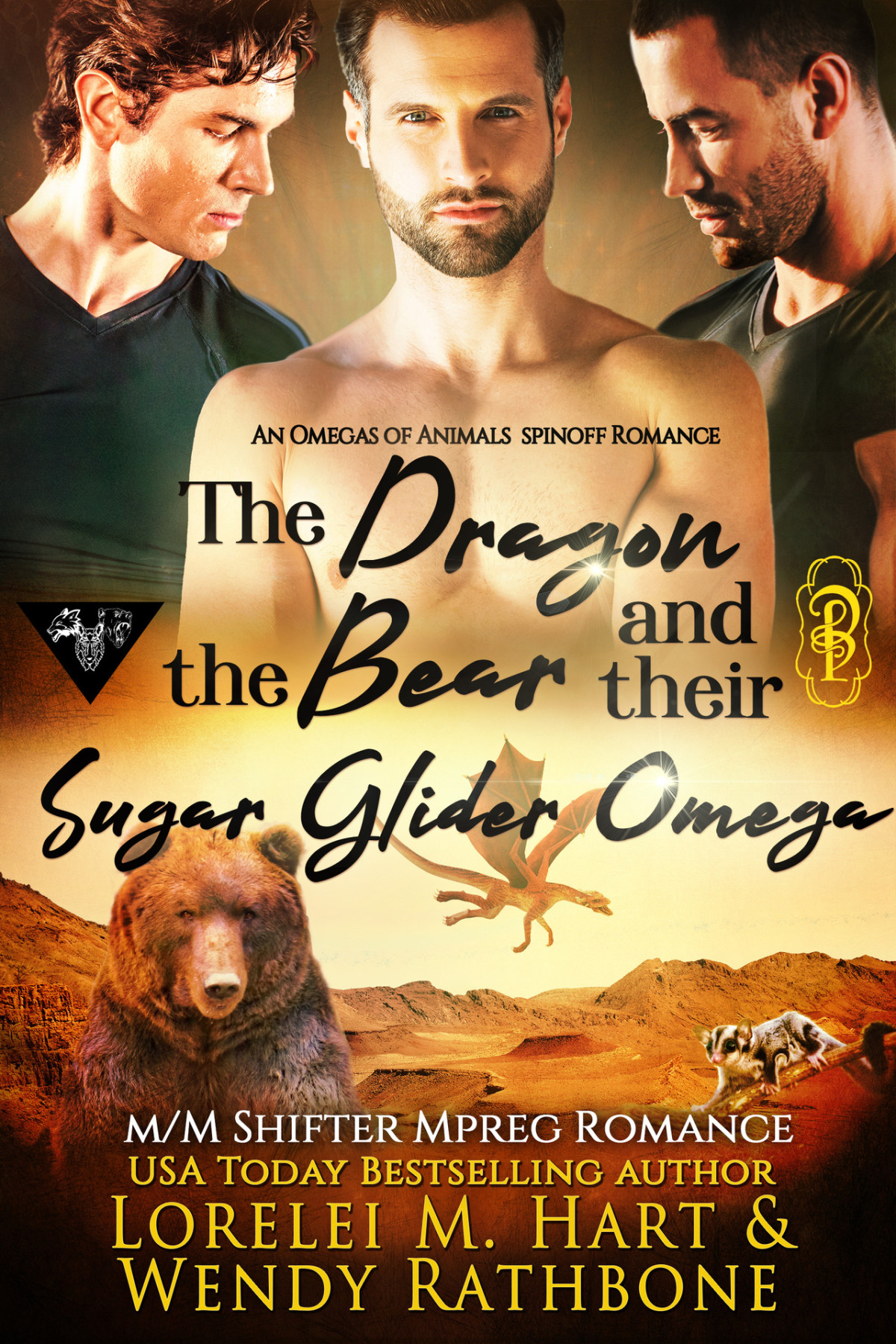 The Dragon The Bear And Their Sugar Glider Omega Omegas Of Animals Book 10 Lorelei M Hart