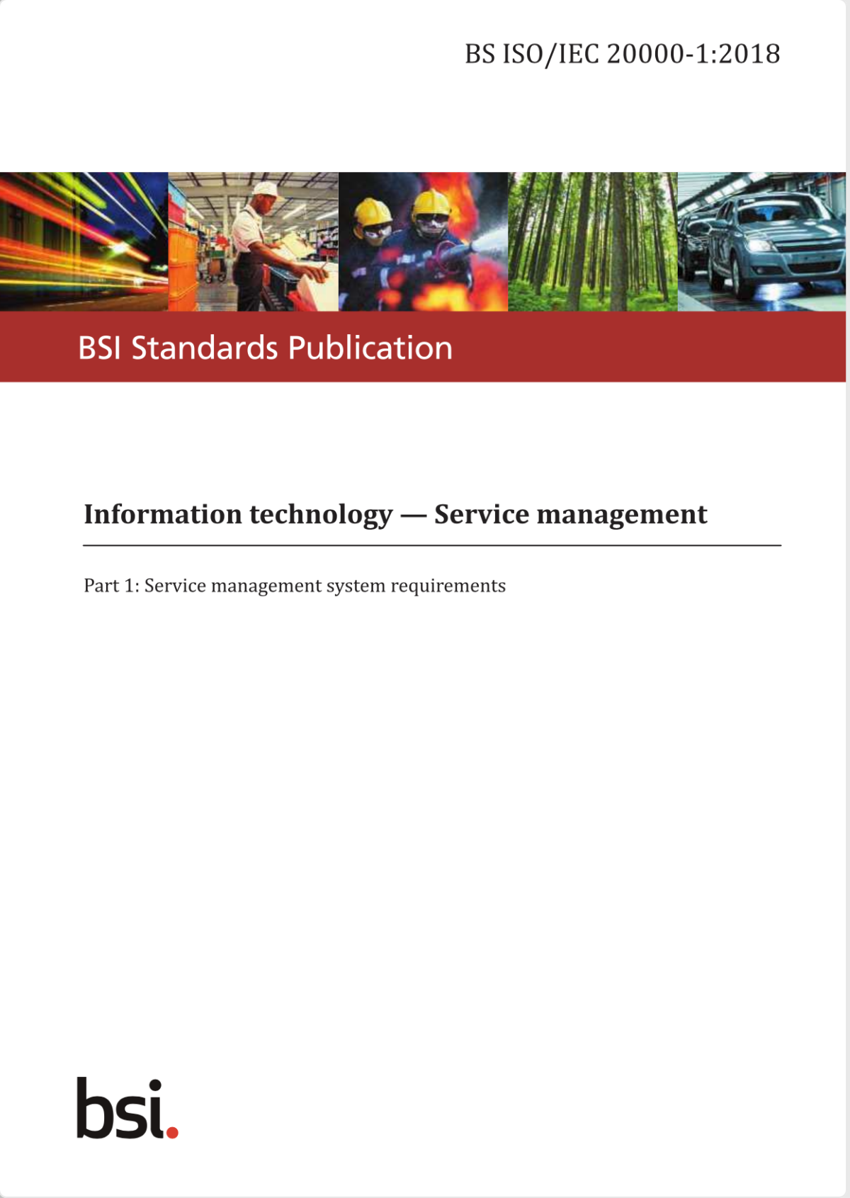 Iso Iec 200001 E 2018 Information Technology Service Management Part 1 Service Management System Requirement 1st Edition Isoiec Jtc 1