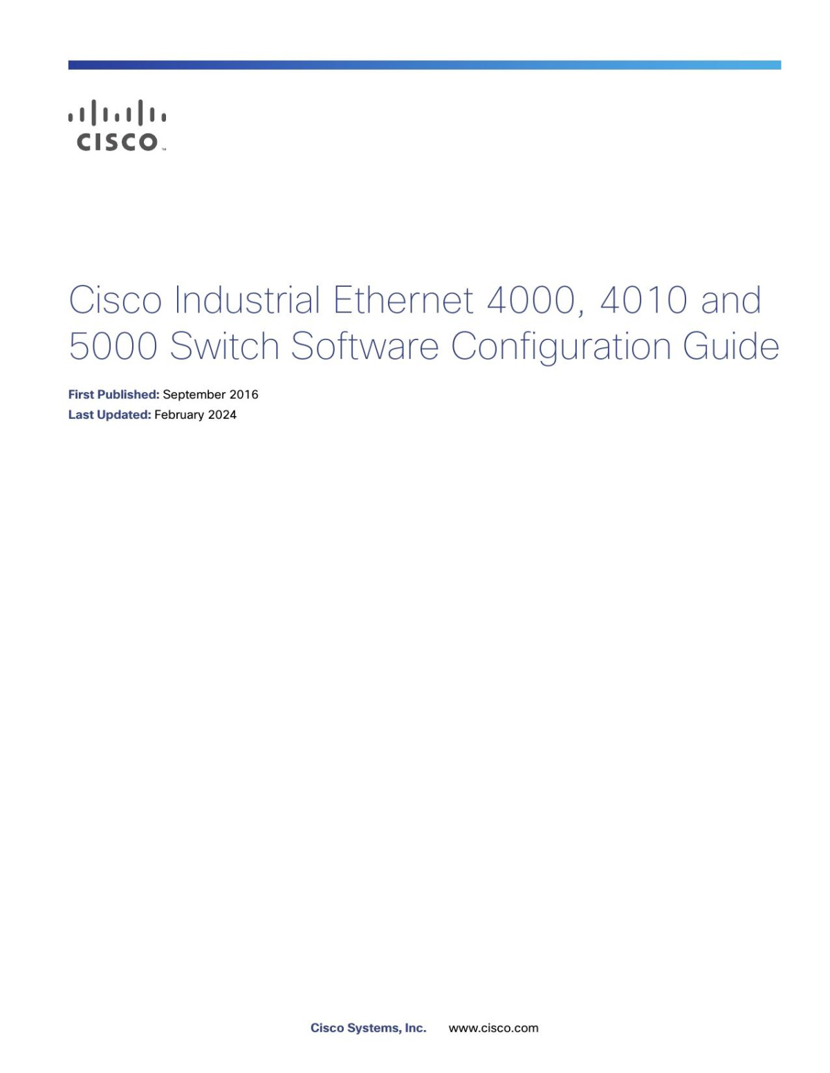 Cisco Industrial Ethernet 4000 4010 And 5000 Switch Software Configuration Guide Ctsadminwempgen