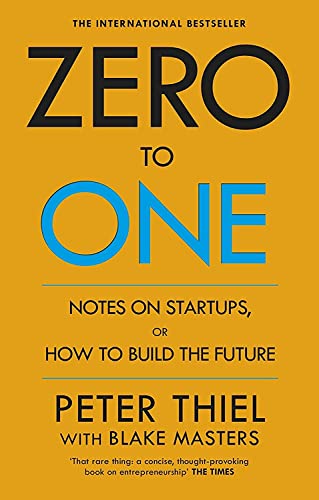 Zero To One Peter Thiel With Blake Masters
