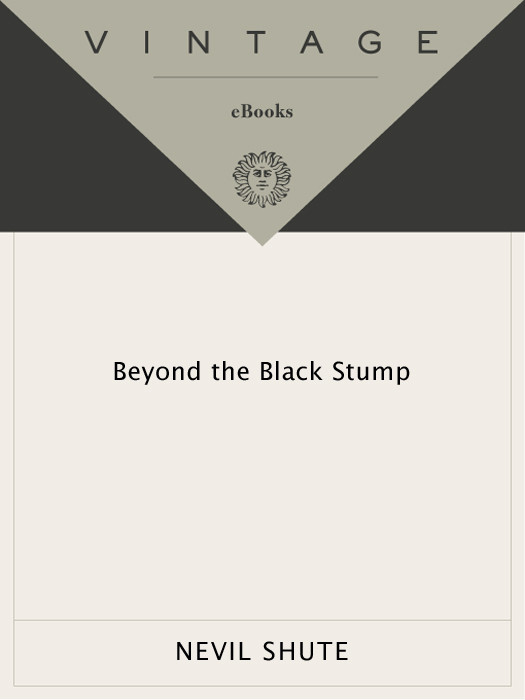 Beyond The Black Stump Nevil Shute