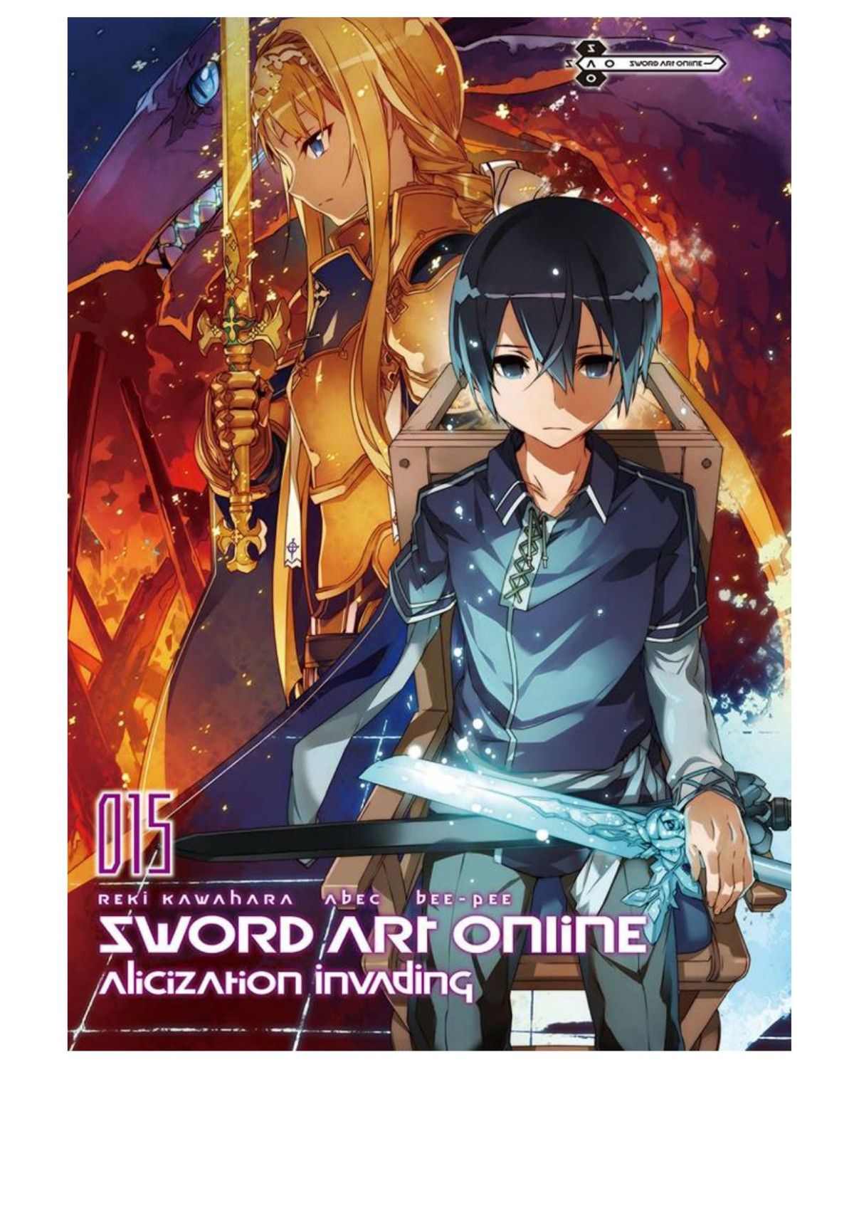 Sword Art Online Vol 15 Alicization Invading Reki Kawahara