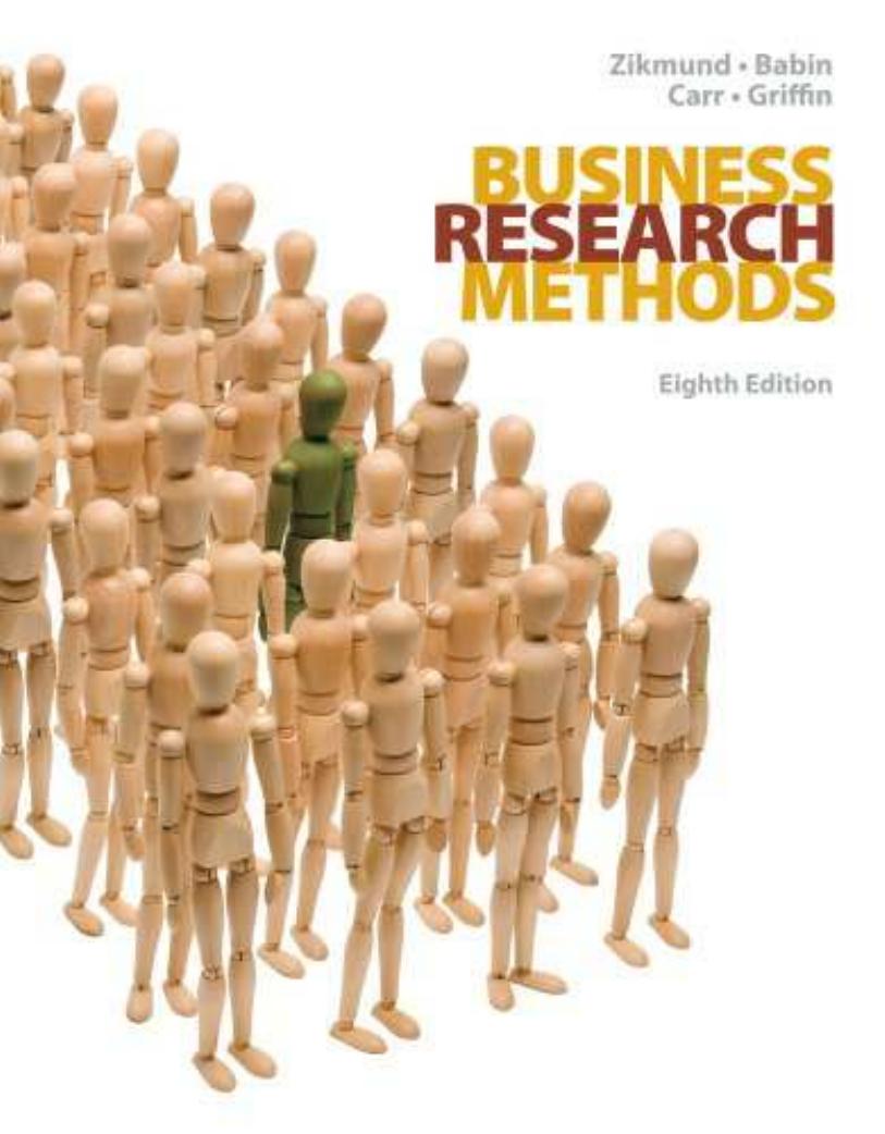 Business Research Methods 8th Edition With Qualtrics Card 8th Zikmund