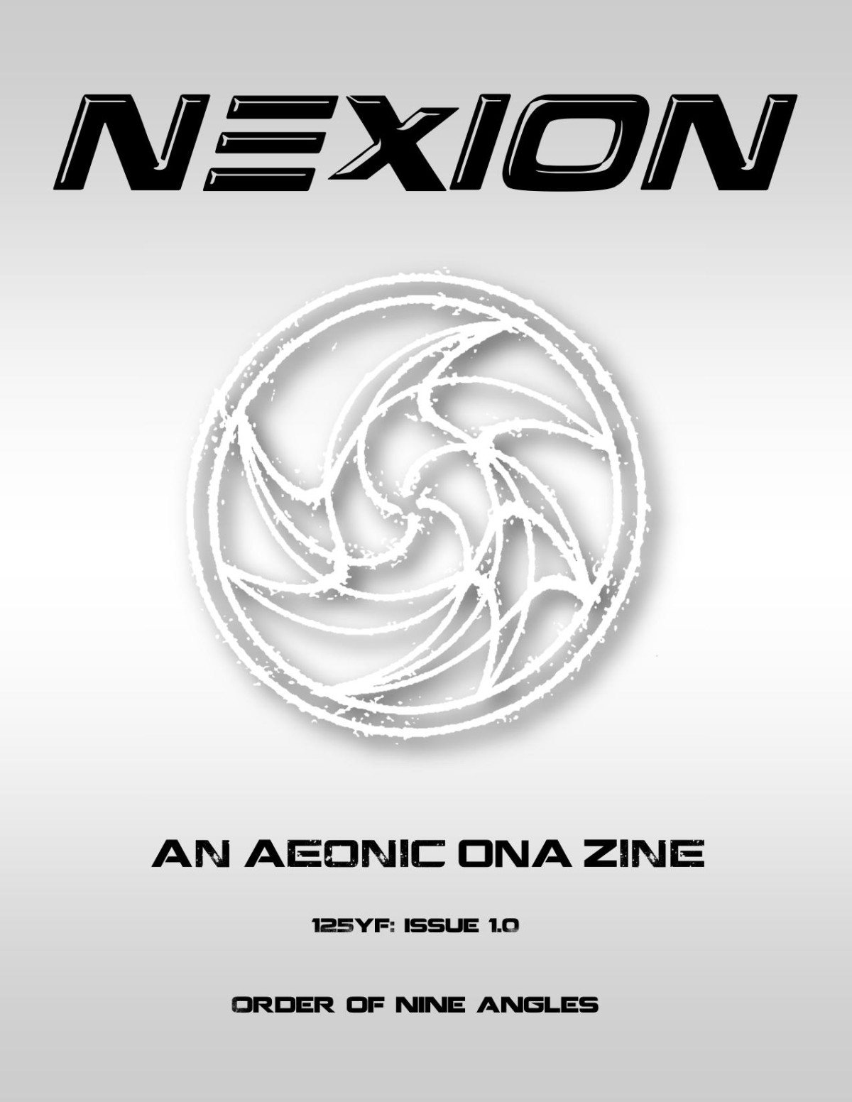 Nexion Issue 10 Order Of Nine Angles
