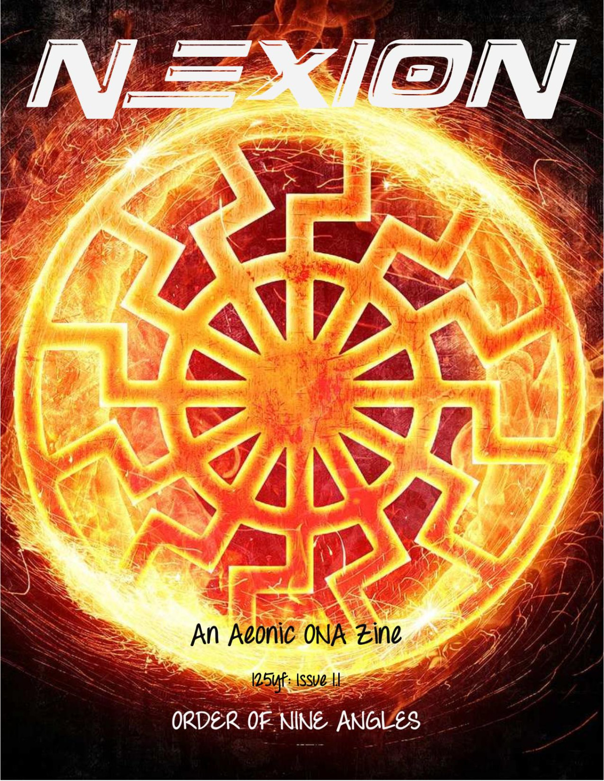 Nexion Zine 11 Order Of Nine Angles