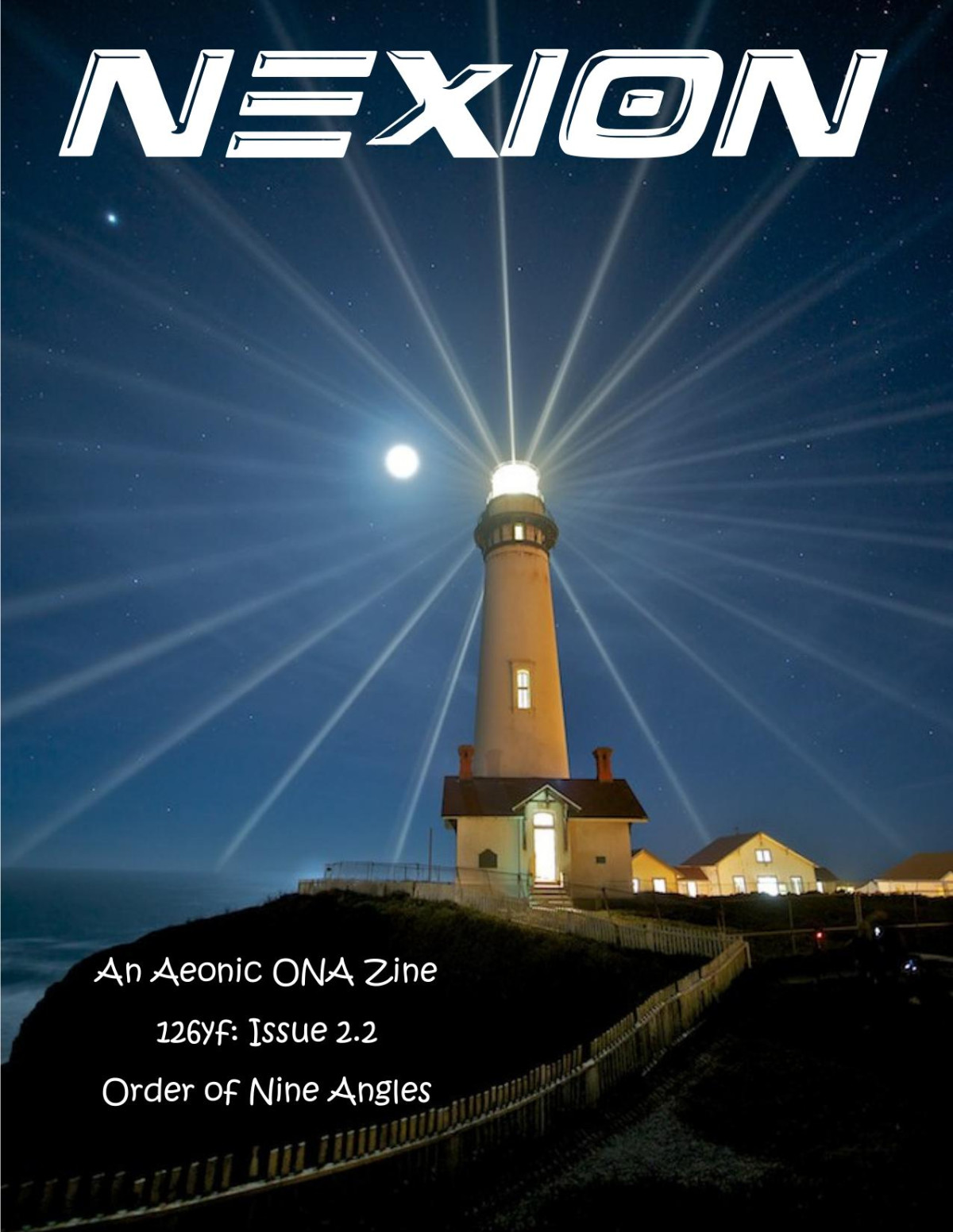 Nexion An Aeonic Ona Zine Issue 22 Order Of Nine Angles Kryptonymus