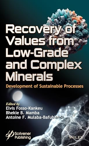 Recovery Of Values From Lowgrade And Complex Minerals Development Of Sustainable Processes 1st Edition Elvis Fossokankeu