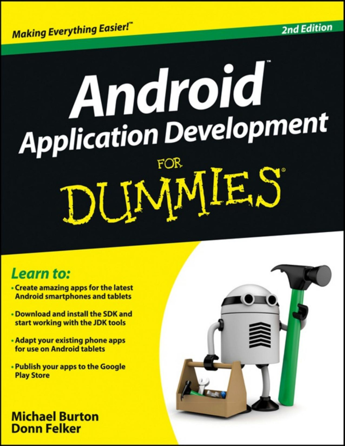 Android Application Development For Dummies 2nd Edition Michael Burton Donn Felker
