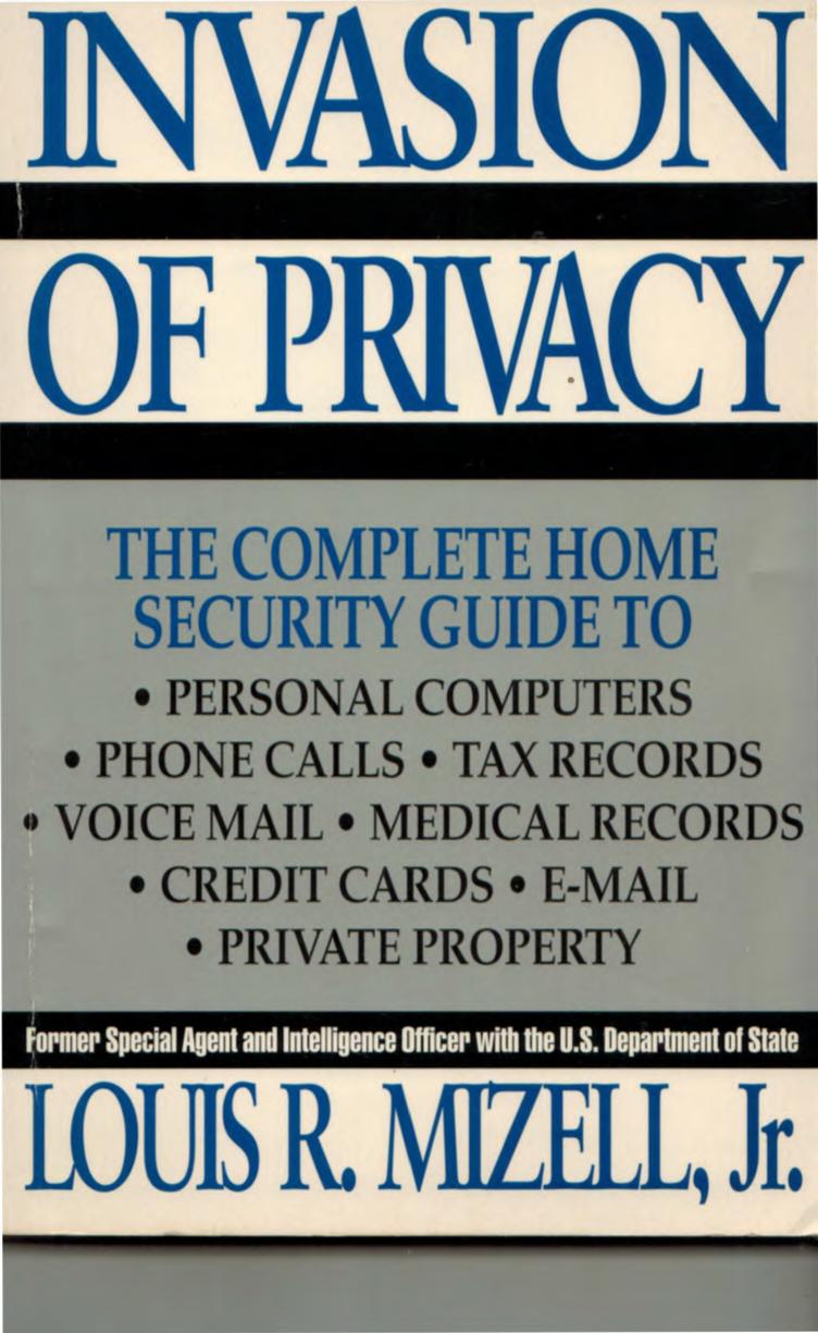 Invasion Of Privacy Louis R Mizell