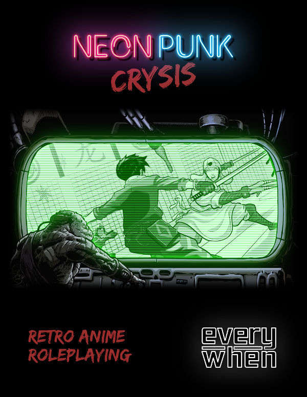 Neonpunk Crysis 1st Edition Garnett Elliott