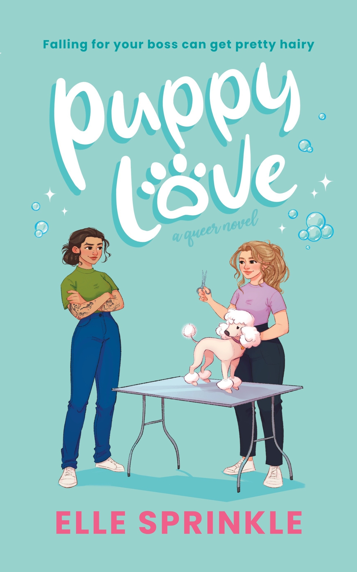 Puppy Love A Contemporary Small Town Spicy Queer Workplace Romance Novel Greenrock Valley Series Book 1 Elle Sprinkle