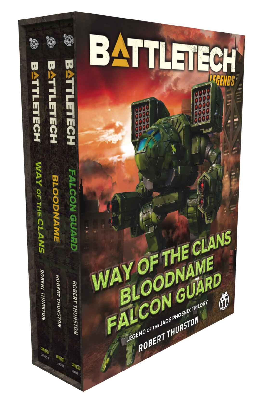 Battletech Legends Legend Of The Jade Phoenix Battletech Legends Box Set 3 Robert Thurston