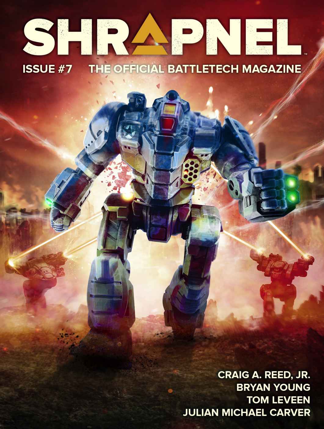 Battletech Shrapnel Issue 7 The Official Battletech Magazine December 2021 December 2021 Craig A Reed