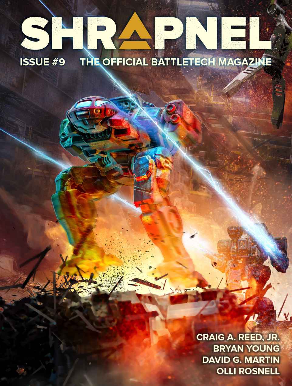 Battletech Shrapnel Issue 9 The Official Battletech Magazine June 2022 June 2022 Craig A Reed