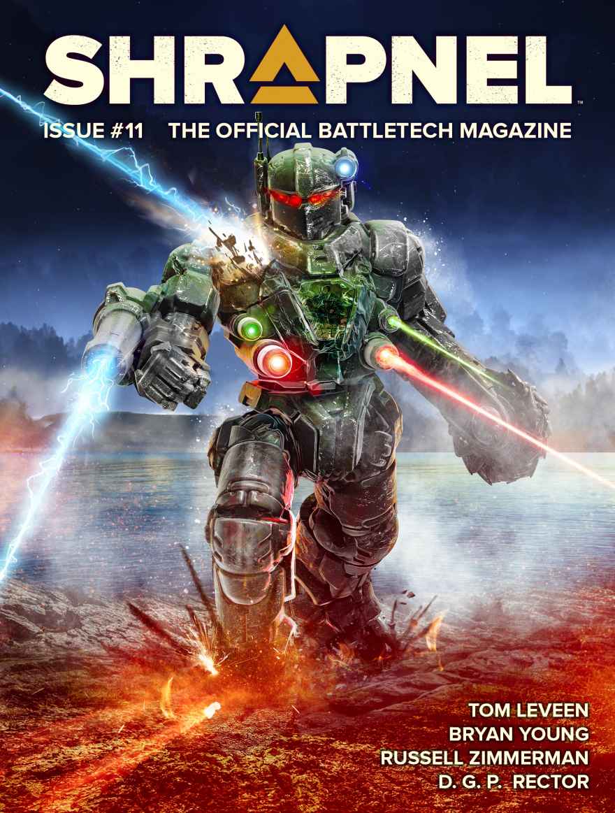 Battletech Shrapnel Issue 11 The Official Battletech Magazine Dec 2022 Dec 2022 Philip A Lee