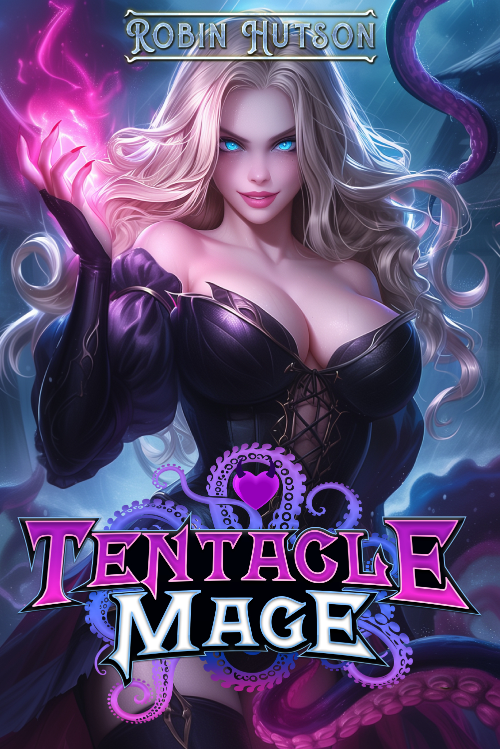 Tentacle Mage 1 Fantasy Lesbian Harem Robin Hutson