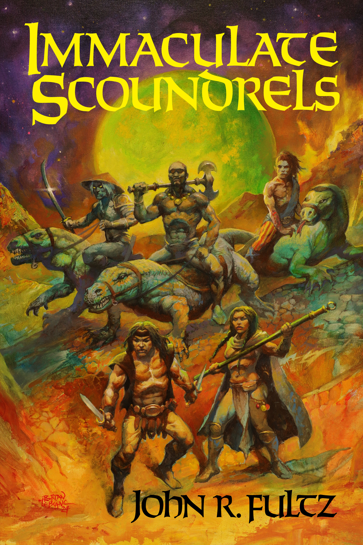 Immaculate Scoundrels The Scaleborn Series Fultz John R