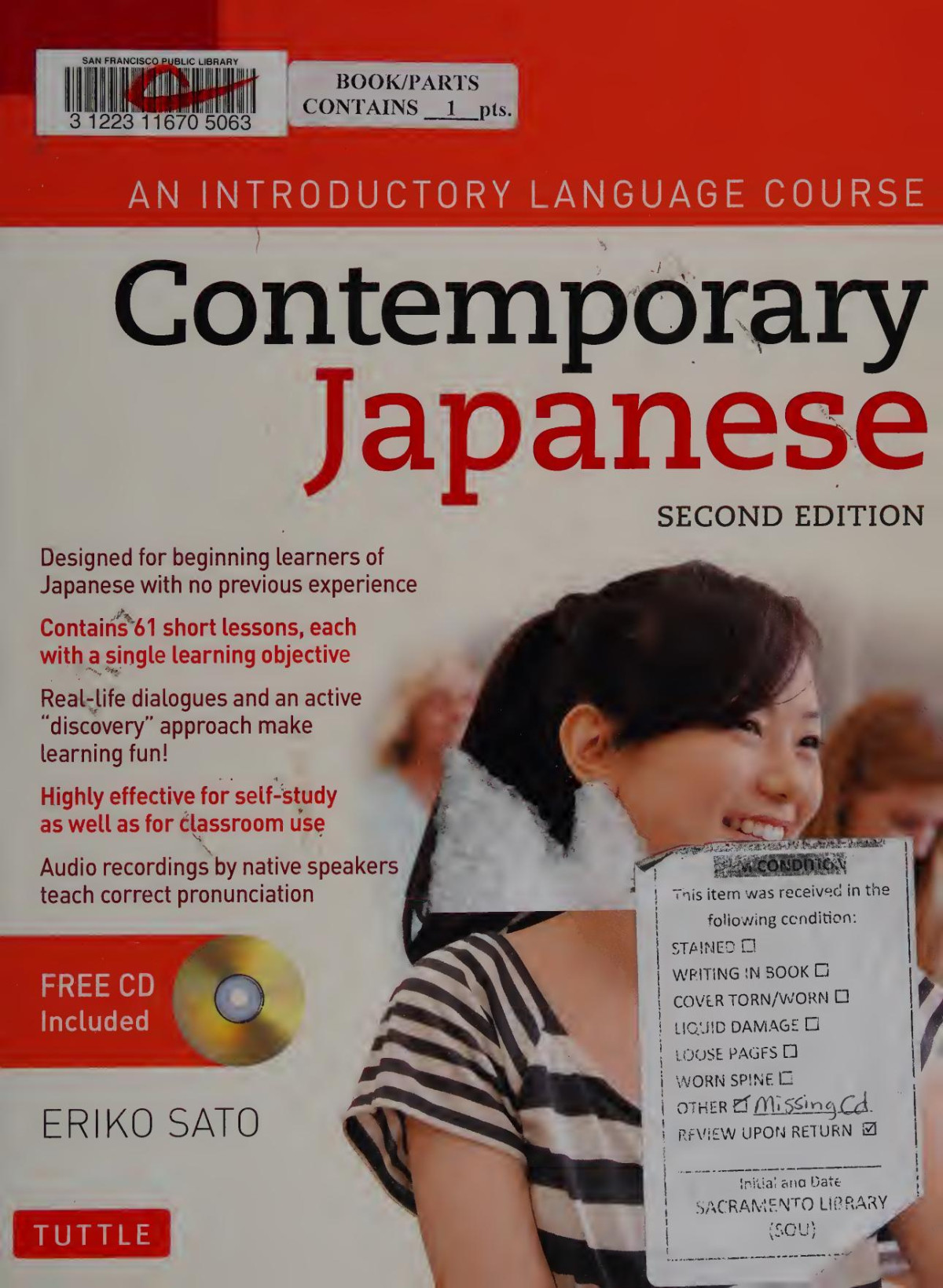 Contemporary Japanese Textbook Volume 1 An Introductory Language Course Revised Eriko Sato