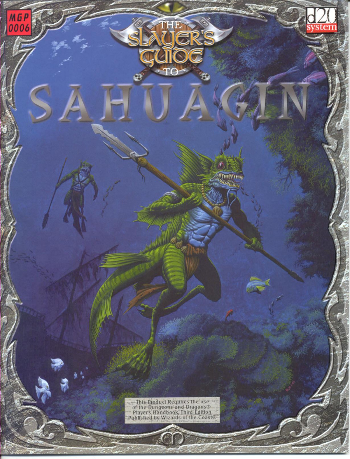 The Slayers Guide To Sahuagin 1st Edition Mongoose Publishing