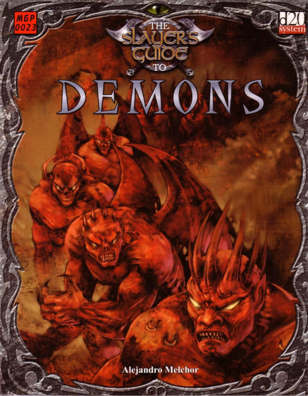 The Slayers Guide To Demons 1st Edition Mongoose Publishing