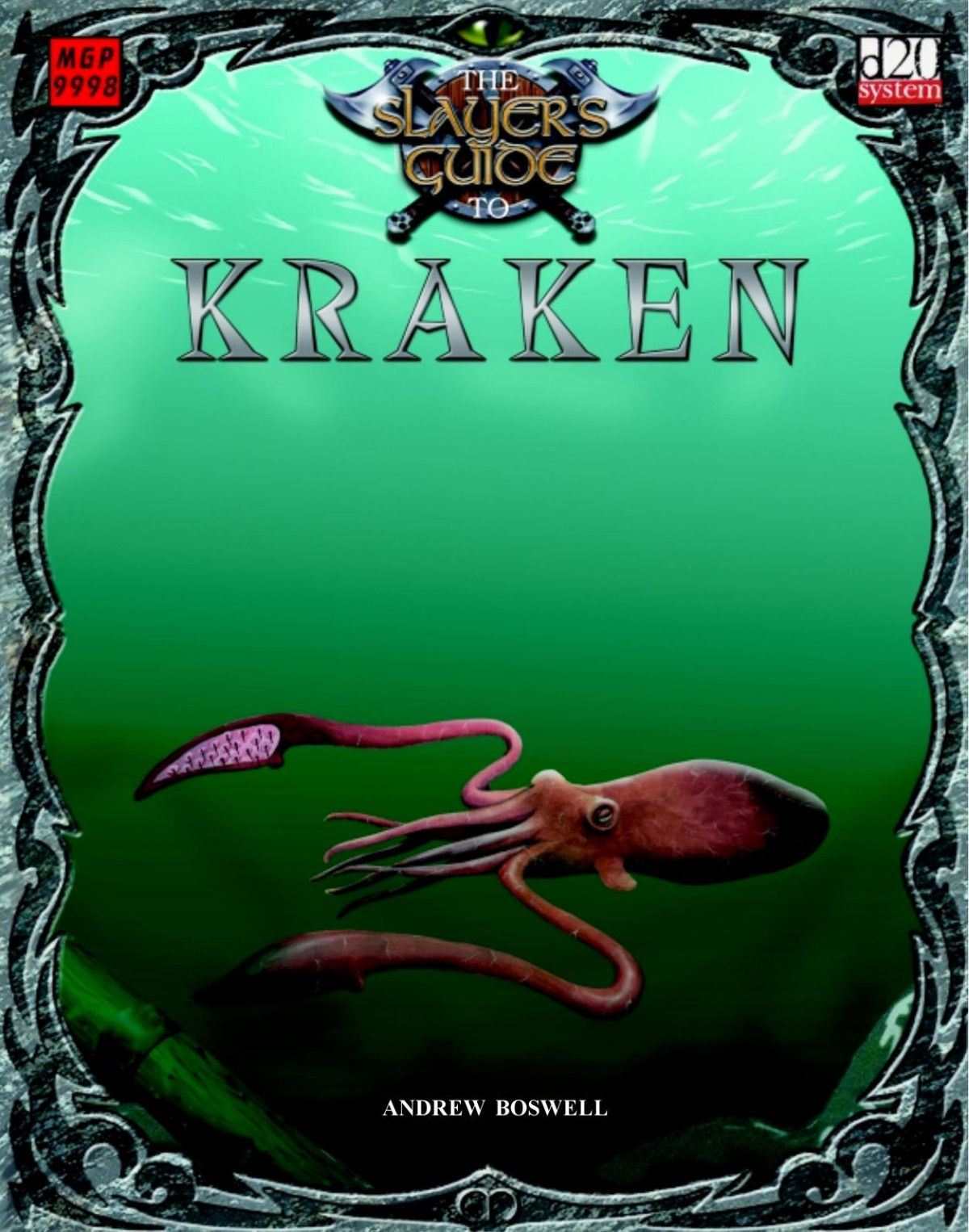 The Slayers Guide To Kraken 1st Edition Andrew Boswell