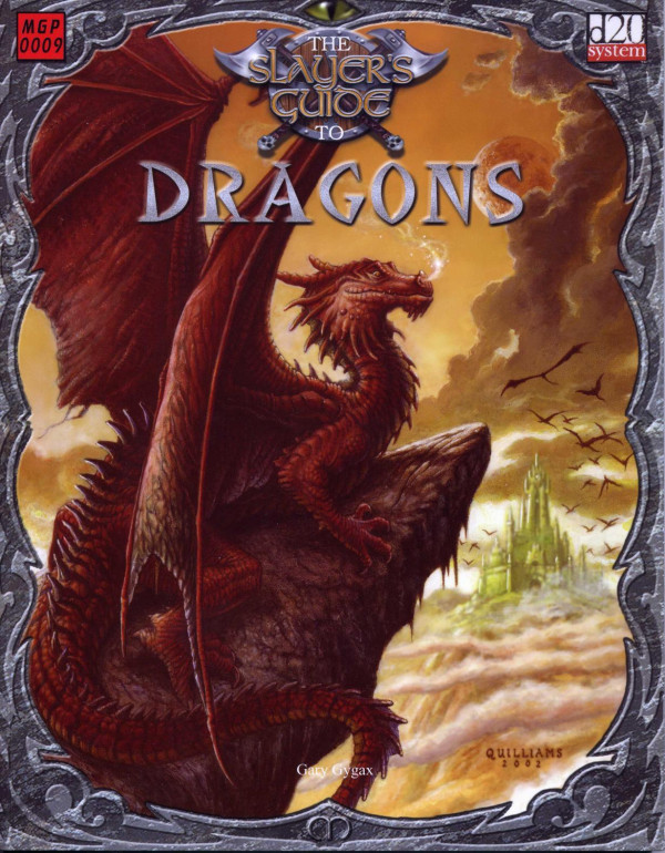 The Slayers Guide To Dragons 1st Edition Mongoose Publishing