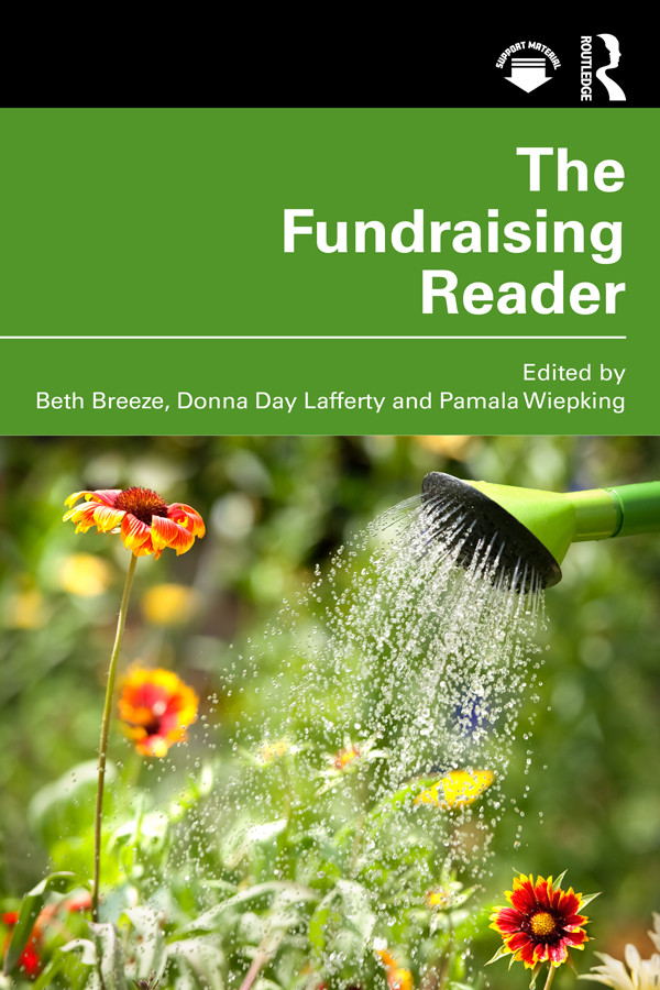 The Fundraising Reader Beth Breeze Donna Day Lafferty Pamala Wiepking