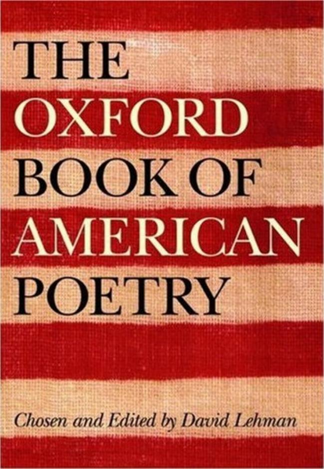 The Oxford Book Of American Poetry David Lehman Ed