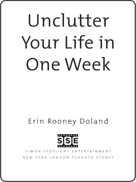 Unclutter Your Life In One Week Doland Erin R Allen David