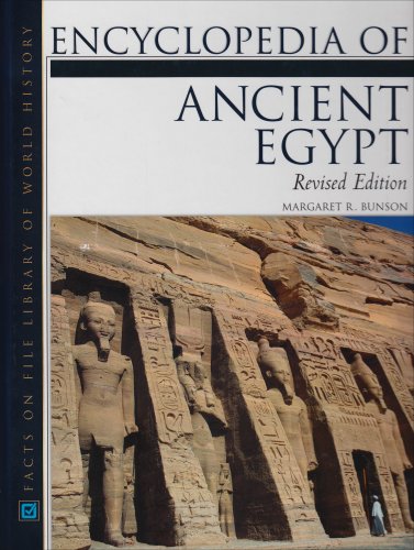 Encyclopedia Of Ancient Egypt Revised Margaret Bunson