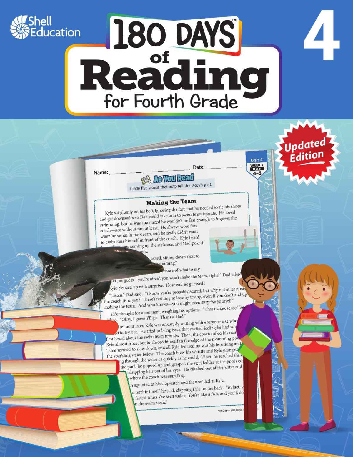 180 Days Of Reading For Fourth Grade 2nd Edition 2nd Edition Kristin Kemp Curtis Slepian