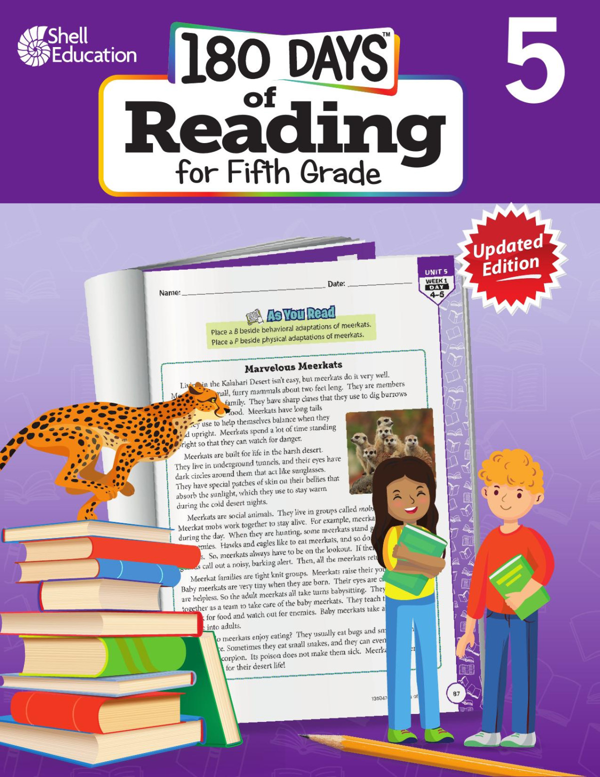 180 Days Of Reading For Fifth Grade 2nd Edition 2nd Dylan Levsey