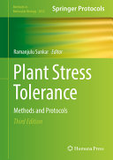 Plant Stress Tolerance 3rd Edition 3rd Ramanjulu Sunkar