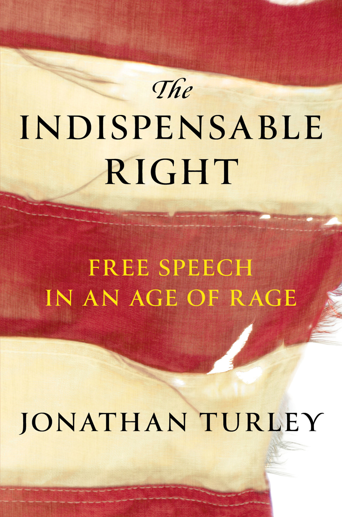 The Indispensable Right Free Speech In An Age Of Rage Jonathan Turley