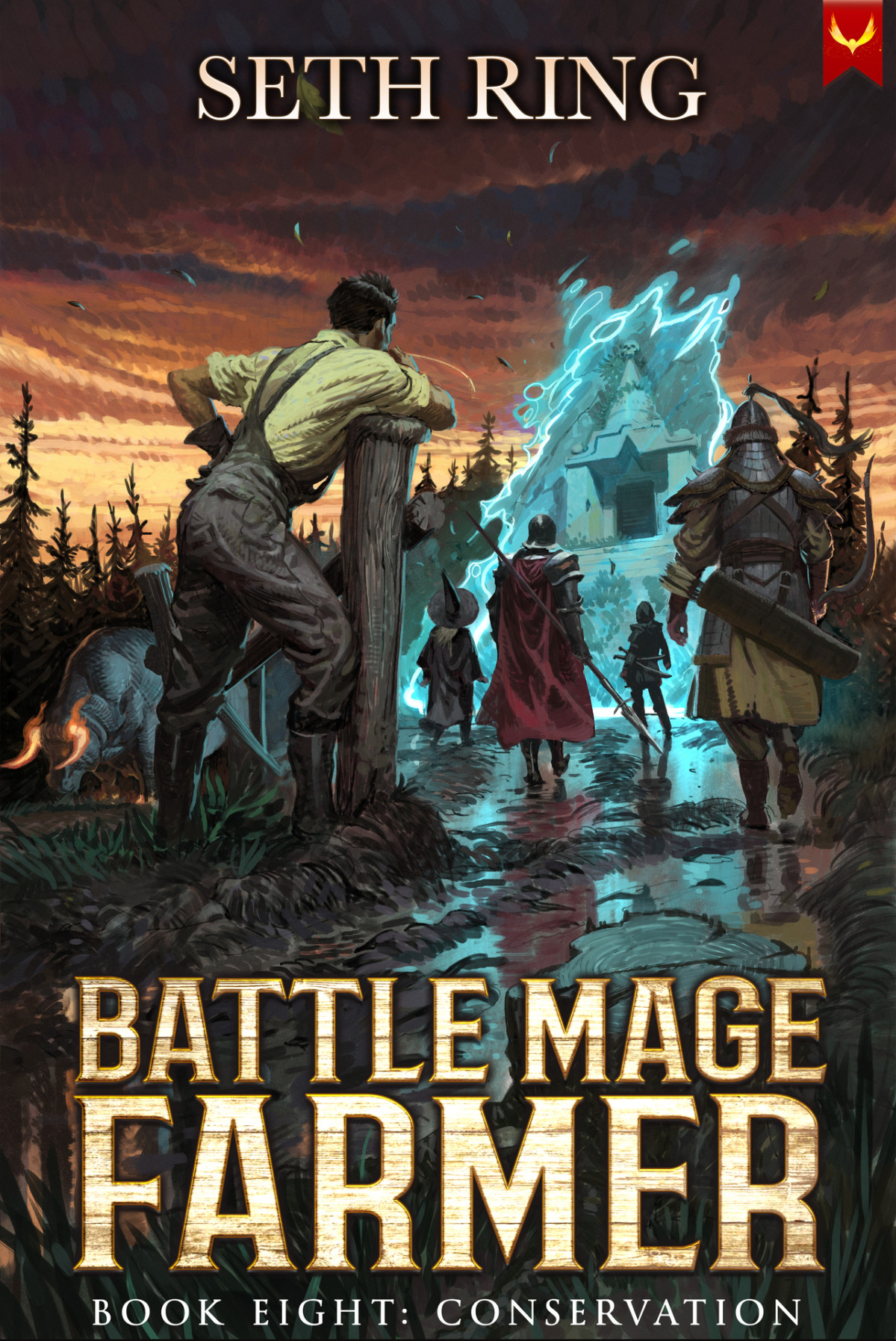 Conservation A Fantasy Litrpg Adventure Battle Mage Farmer Book 8 Seth Ring