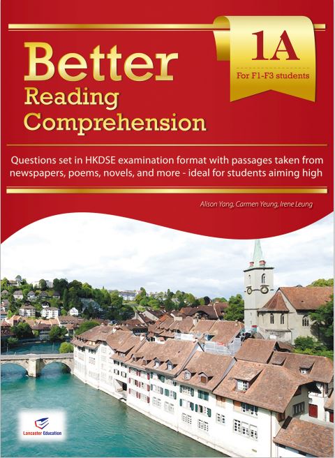 Hkdse Better Reading Comprehension 1a Alison Yang Carmen Yeung