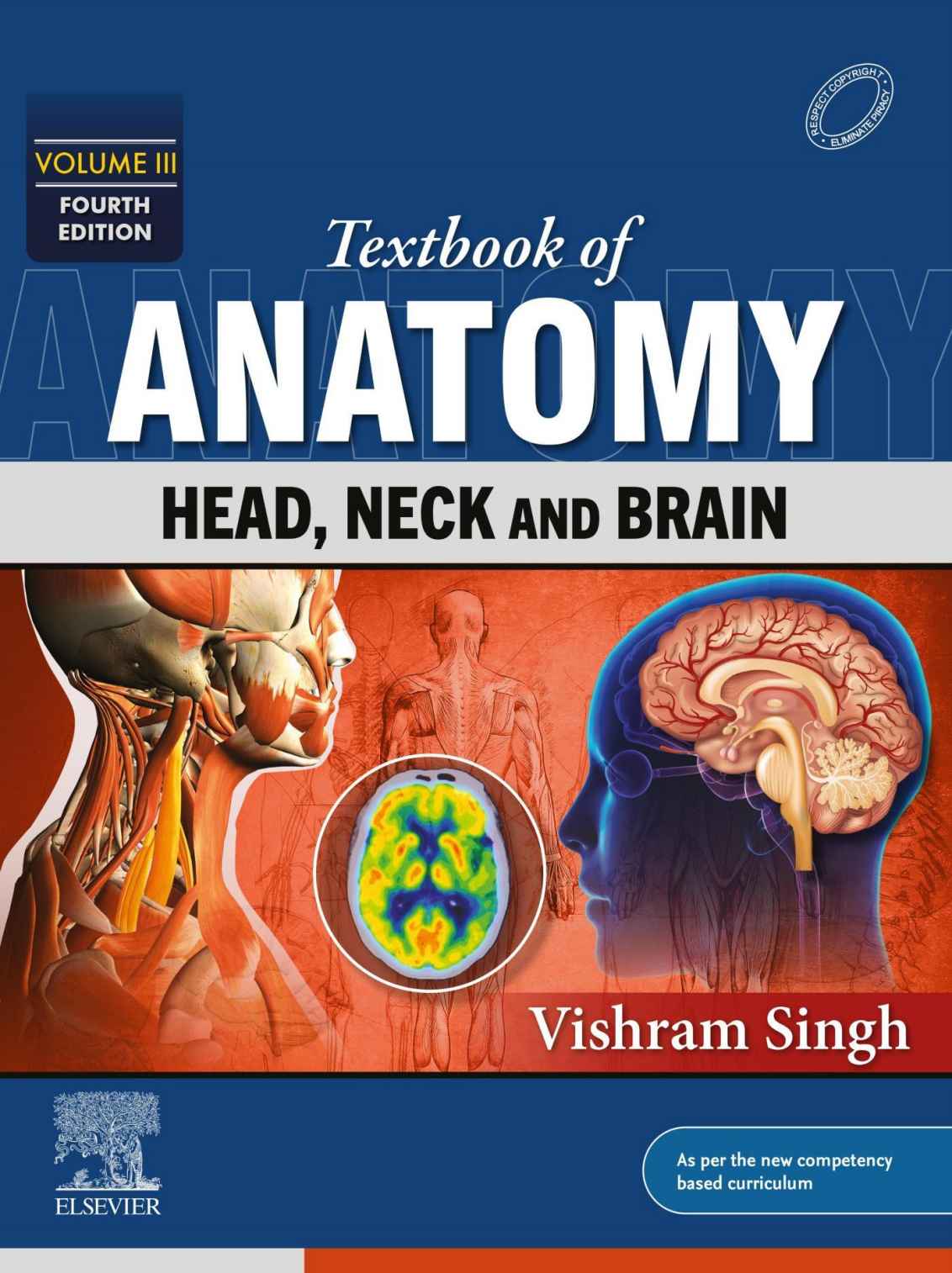 Textbook Of Anatomyhead Neck And Brain Volume Iii Ebook 4th Edition Vishram Singh