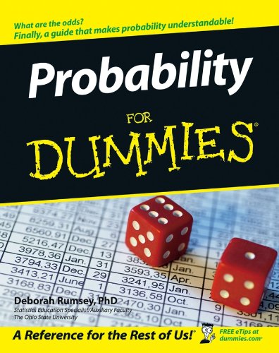 Probability For Dummies 1st Edition Deborah J Rumsey