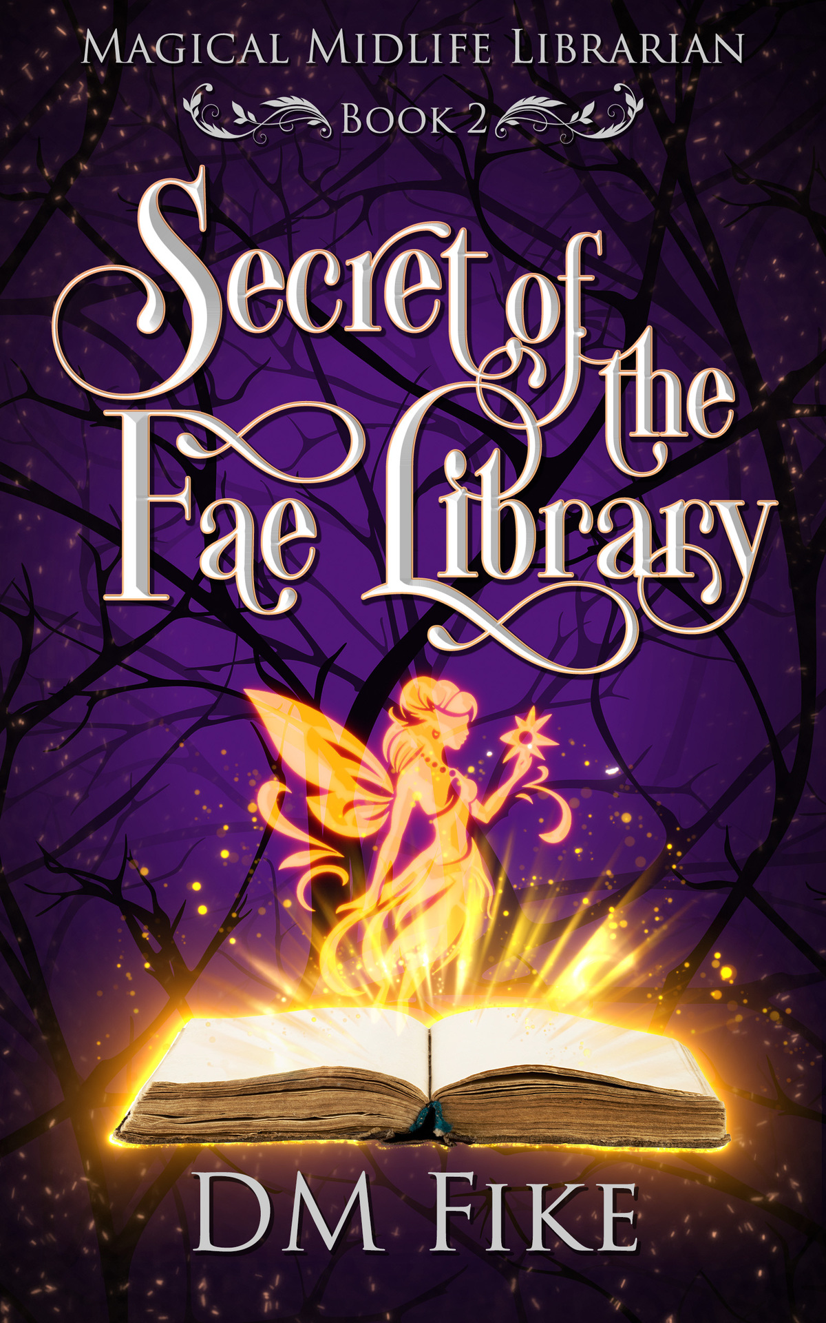 Secret Of The Fae Library A Paranormal Womens Fiction Novel Magical Midlife Librarian Book 2 Dm Fike
