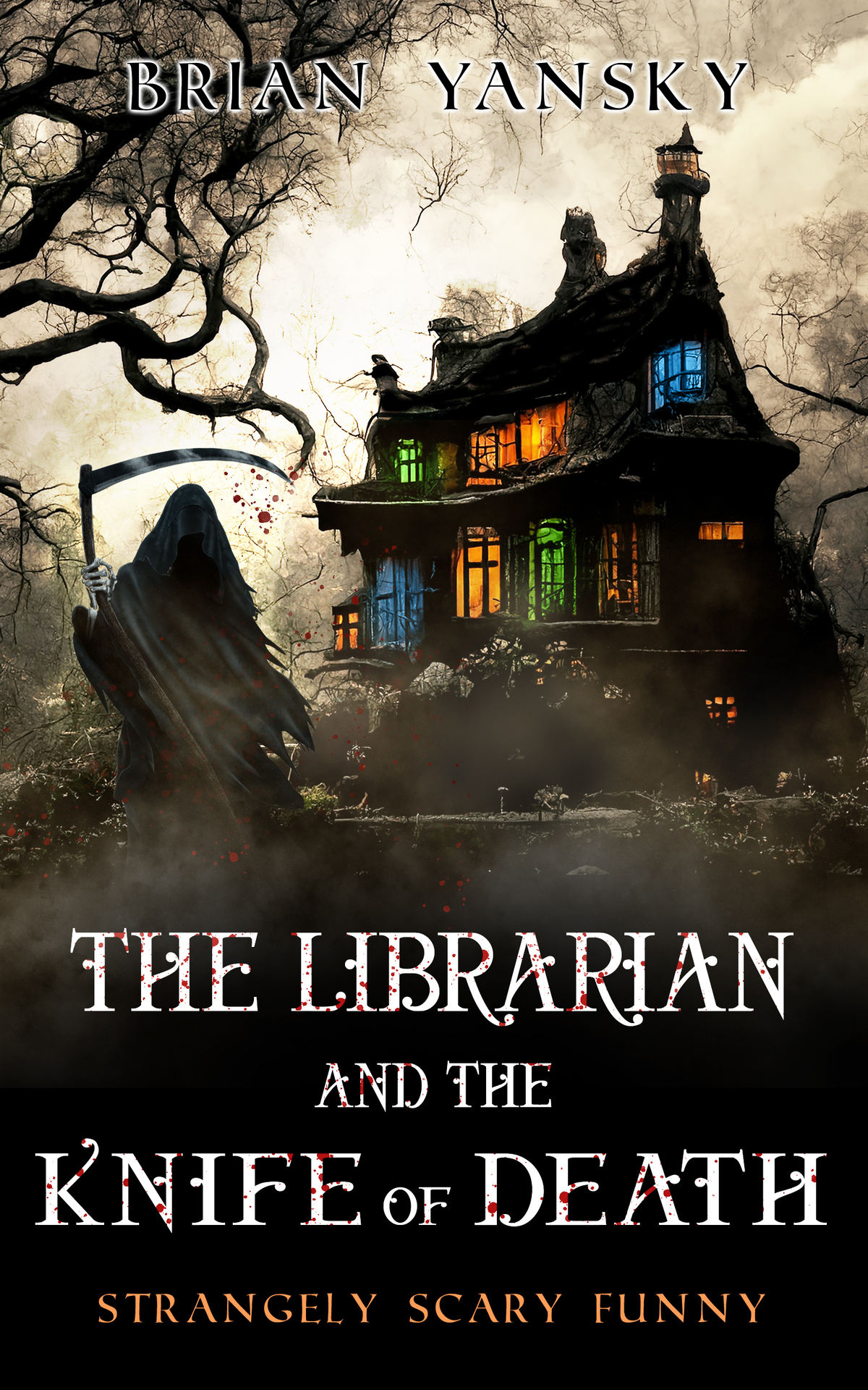 The Librarian And The Knife Of Death Supernatural Suspense Horror Comedy Yansky