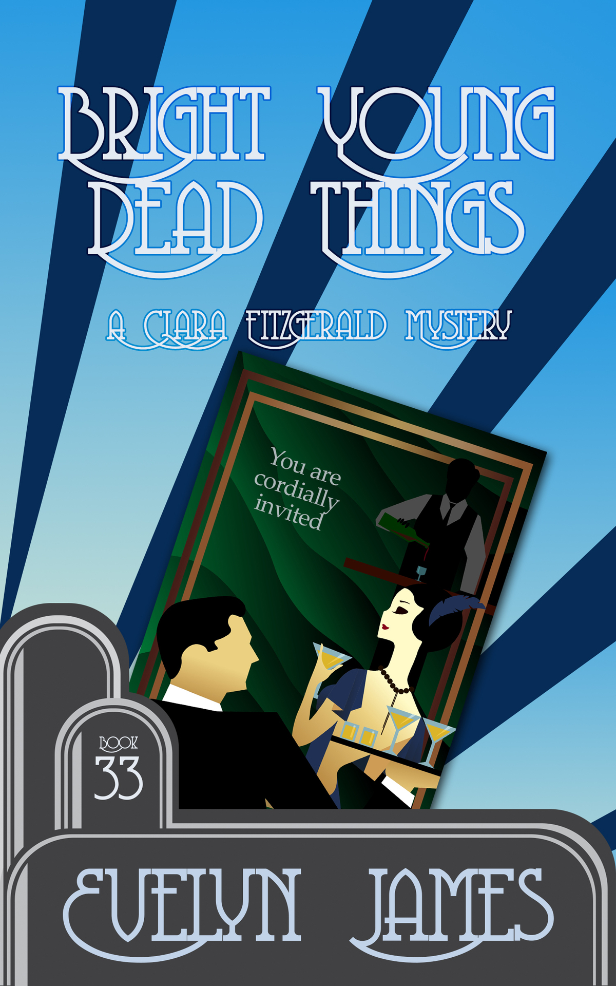 Bright Young Dead Things A Cosy 1920s Detective Novel The Clara Fitzgerald Mysteries Book 33 Evelyn James