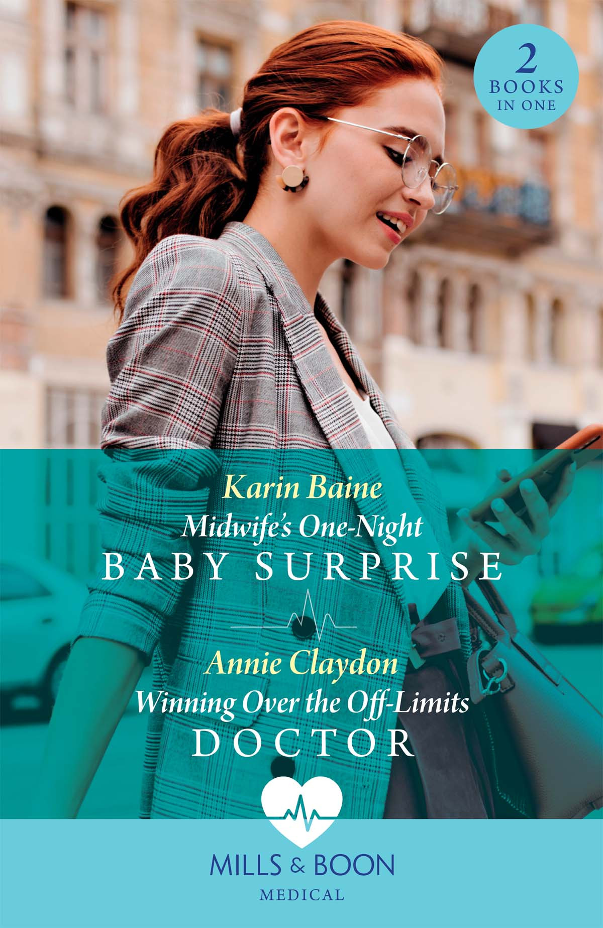 Midwifes Onenight Baby Surprisewinning Over The Offlimits Doctor Karin Baine Annie Claydon