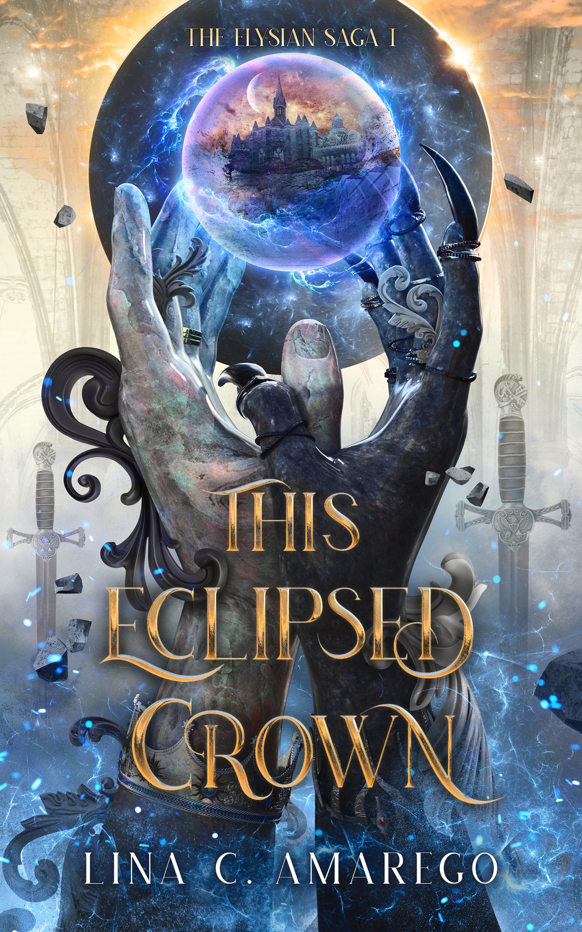 This Eclipsed Crown The Elysian Saga Book 1 Lina C Amarego
