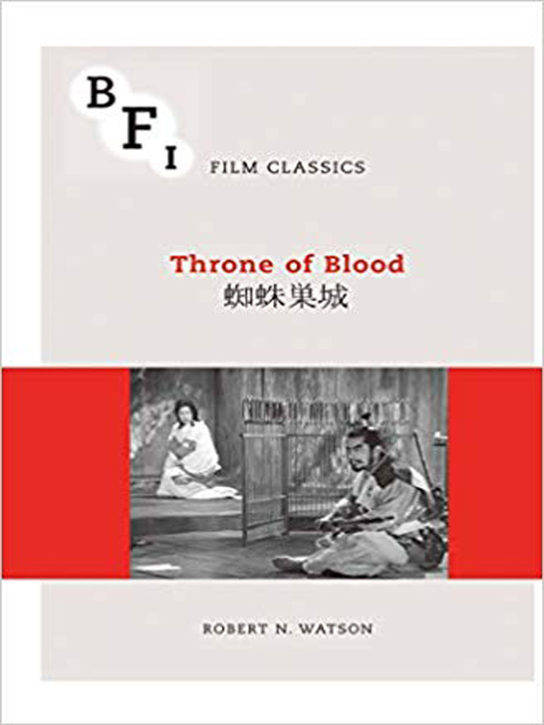 Throne Of Blood Robert N Watson