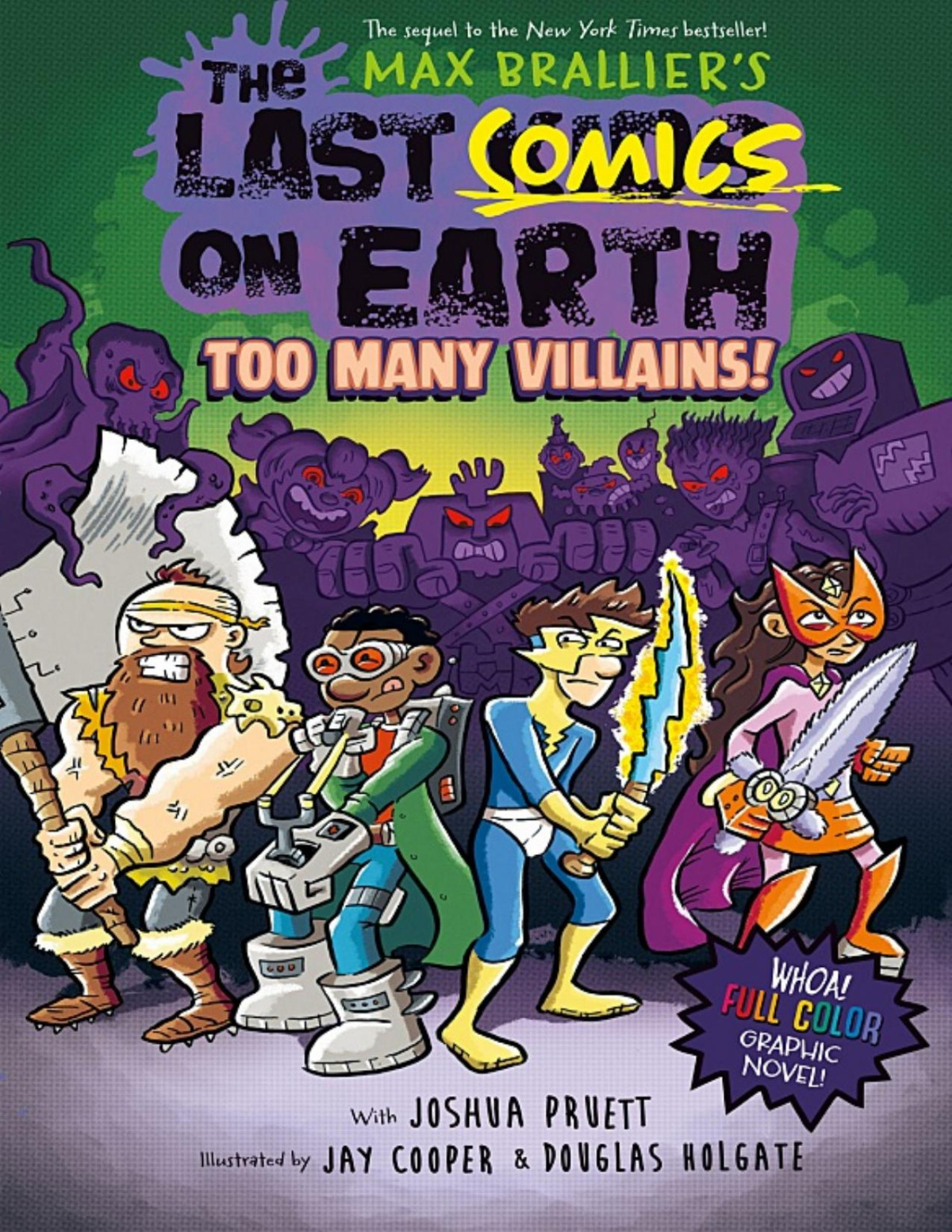The Last Comics On Earth Too Many Villains Max Brallier Jay Cooper