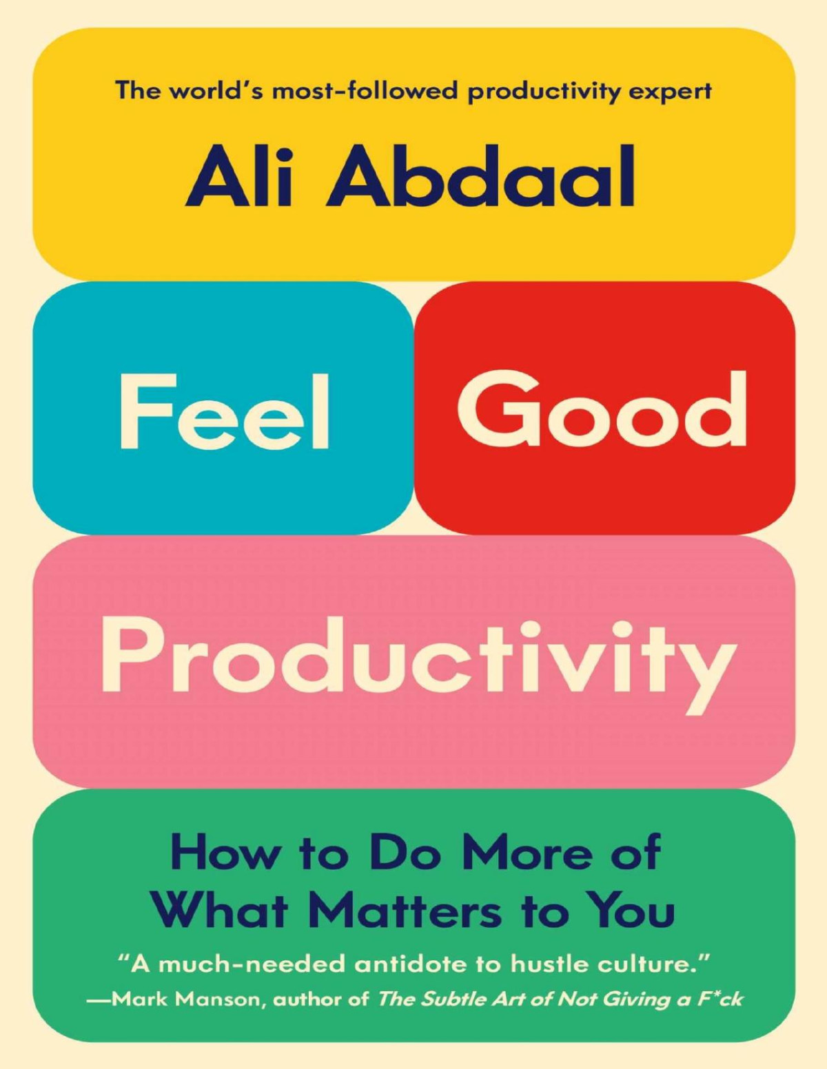Feelgood Productivity Ali Abdaal