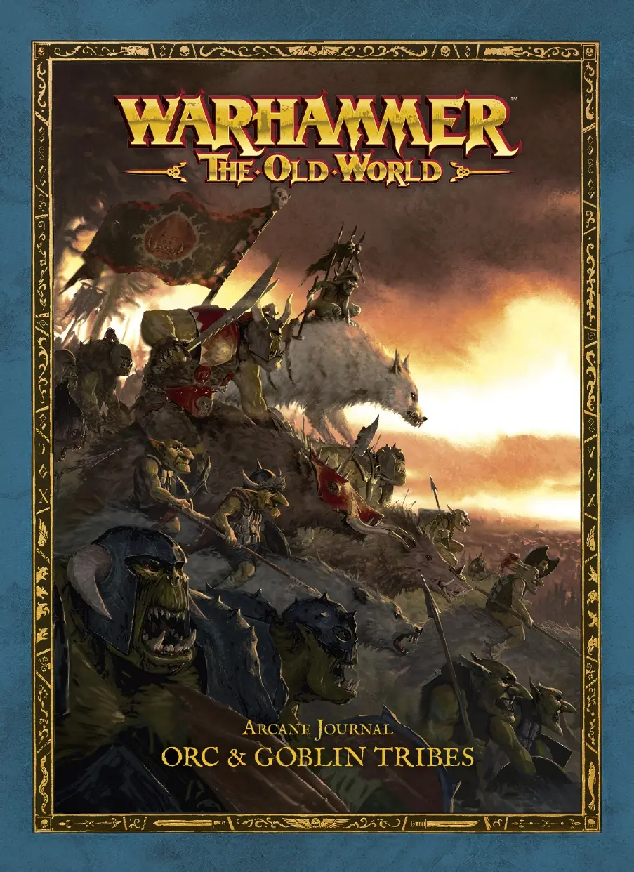 Warhammer The Old World Arcane Journal Orc Goblin Tribe Games Workshop