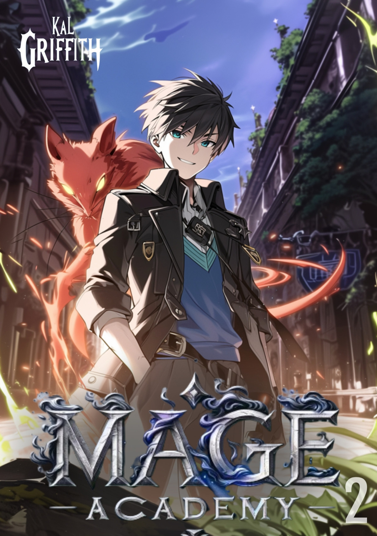 Mage Academy 2 A Litrpg Magic Academy Light Novel Imperial Summoner Kal Griffith