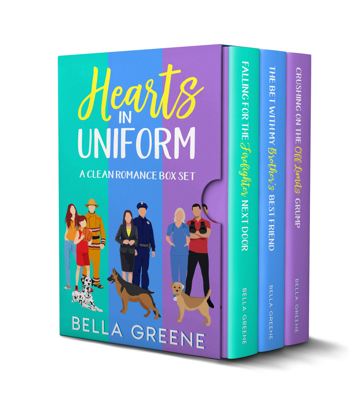 Hearts In Uniform A Clean Romance Box Set Greene Bella