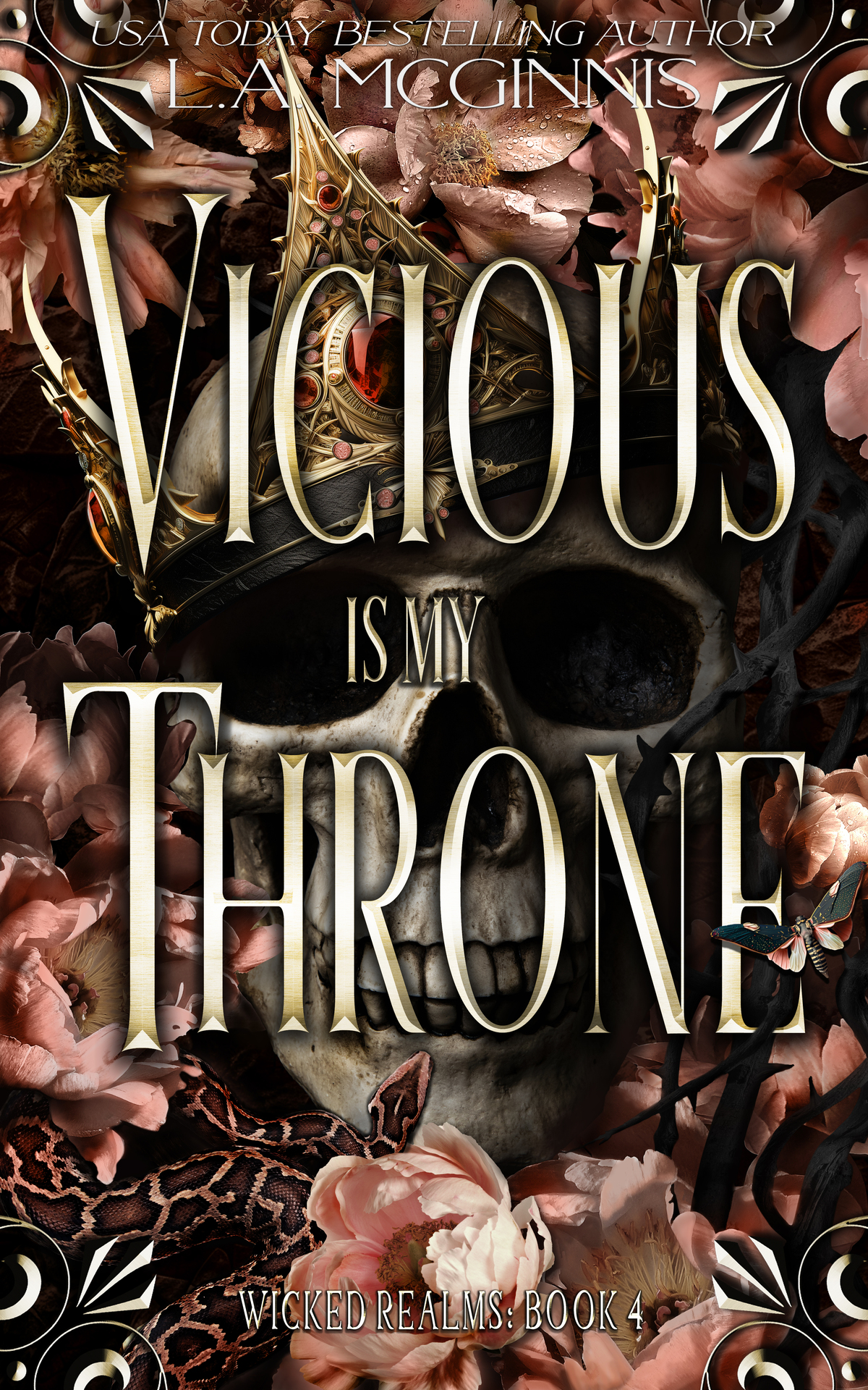 Vicious Is My Throne Wicked Realms 4 La Mcginnis